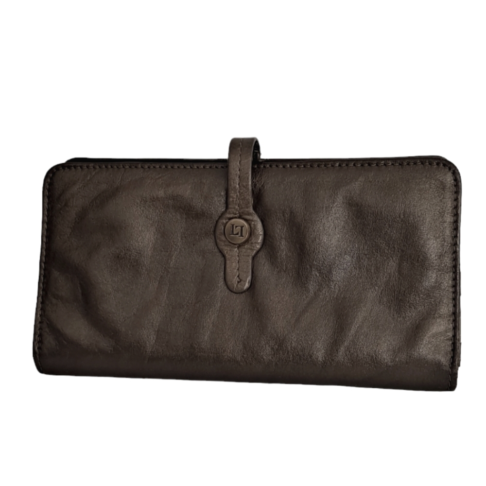 Latico Green Wallet Leather Dark Green USA